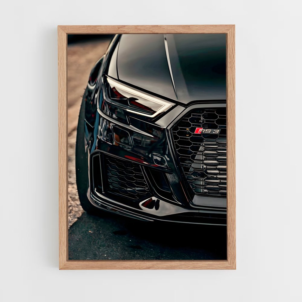 Poster Audi Noir Urbain (vue 4)